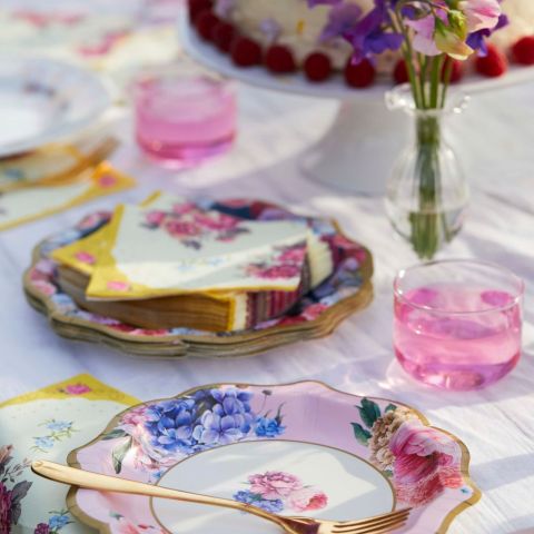 a piece of cake on a plate on a table