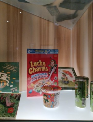 a stack of flyers on a table