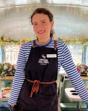 a person posing for the camera