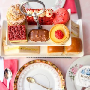 a plate of food on a table