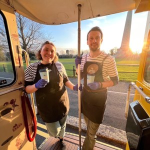 a group of people posing for the camera
