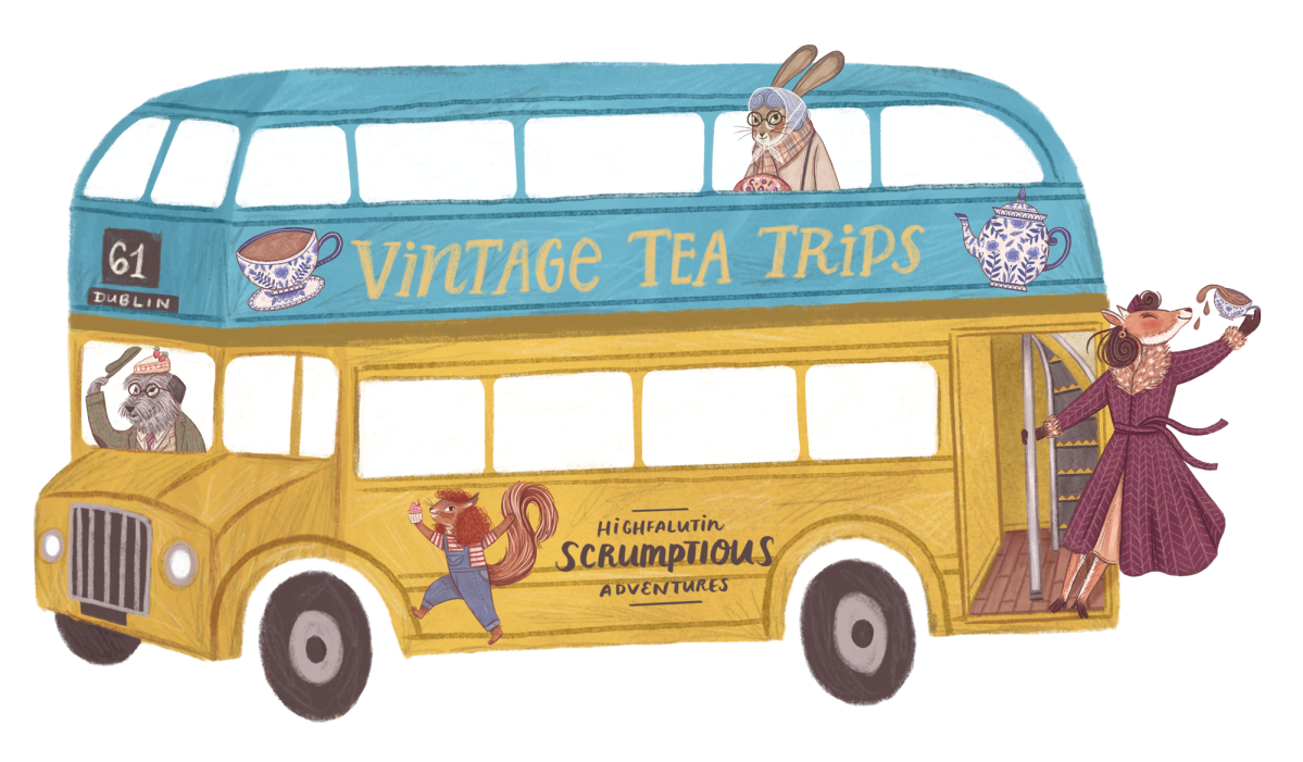 a close up of a school bus