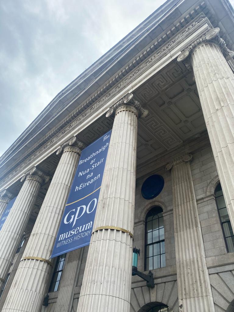 a large stone building