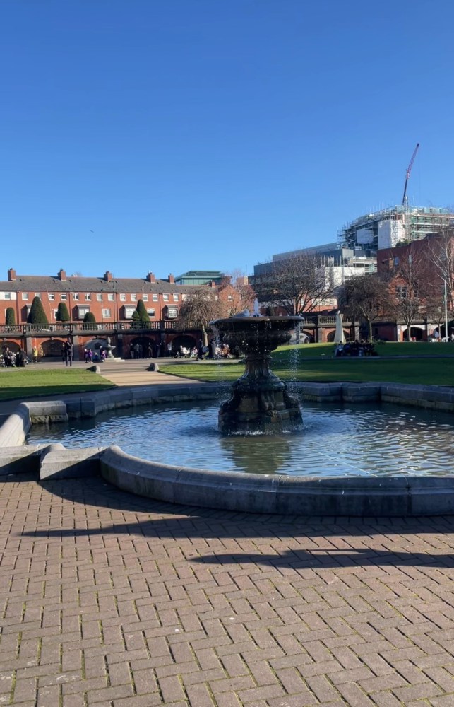 St Patricks Cathedral fountain, Vintage Tea Trips
